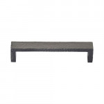 M Marcus Heritage Brass Hammered Wide Metro Design Cabinet Pull 128mm Centre to Centre